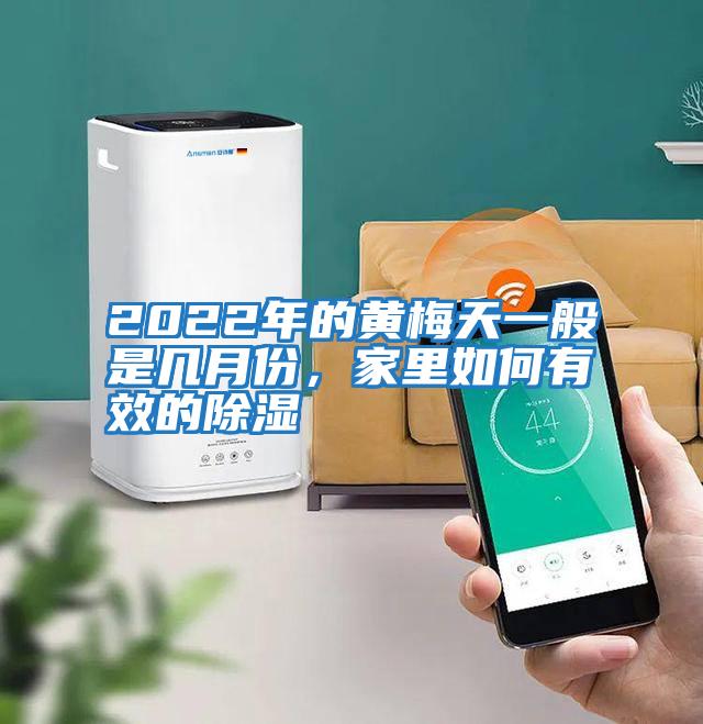 2022年的黃梅天一般是幾月份，家里如何有效的除濕
