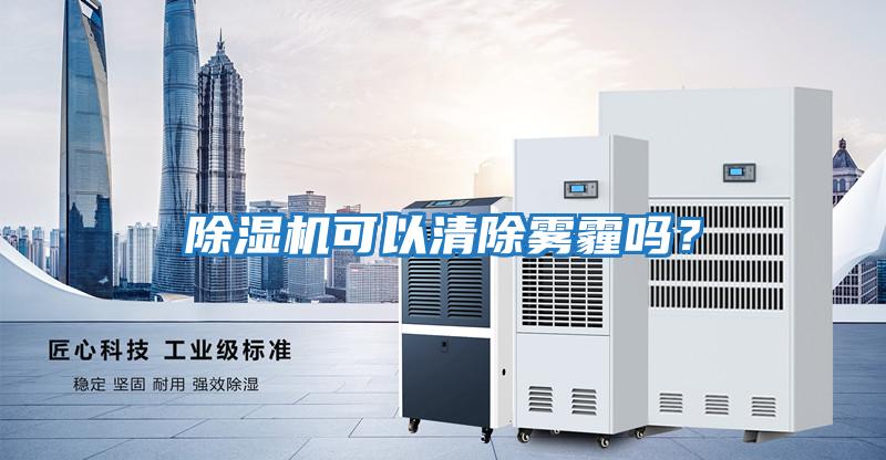 除濕機(jī)可以清除霧霾嗎?