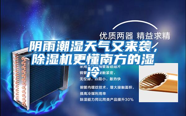 陰雨潮濕天氣又來襲，除濕機更懂南方的濕冷