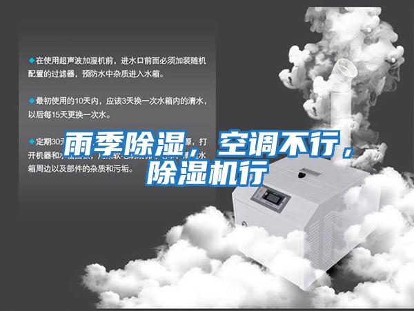 雨季除濕,空調(diào)不行,除濕機行
