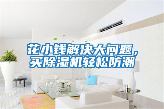 花小錢解決大問題，買除濕機輕松防潮