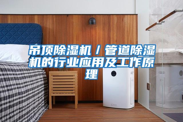 吊頂除濕機/管道除濕機的行業應用及工作原理