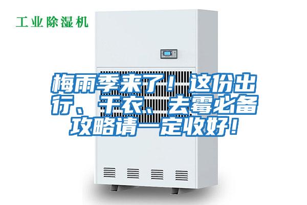 梅雨季來了！這份出行、干衣、去霉必備攻略請一定收好！