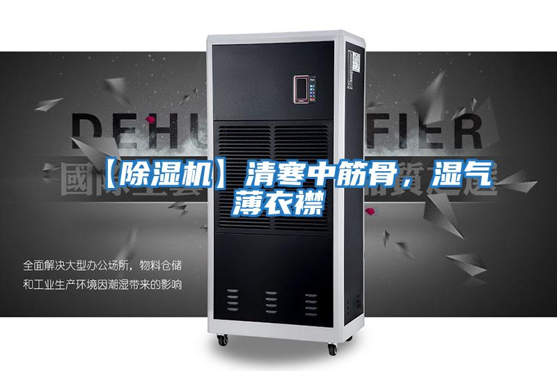 【除濕機】清寒中筋骨，濕氣薄衣襟