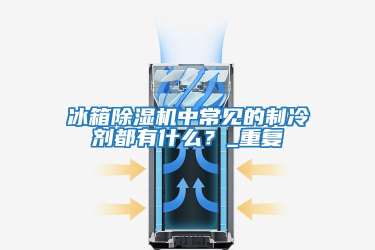 冰箱除濕機中常見的制冷劑都有什么？_重復(fù)