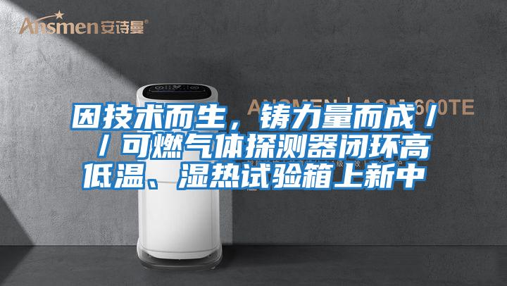 因技術而生,鑄力量而成//可燃氣體探測器閉環高低溫、濕熱試驗箱上新中