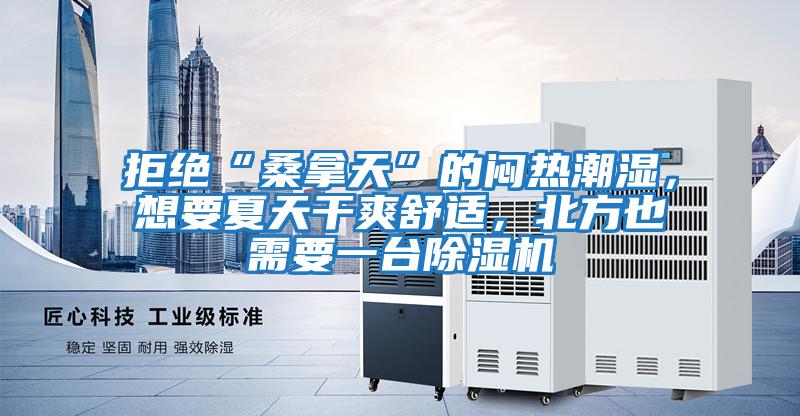拒絕“桑拿天”的悶熱潮濕,想要夏天干爽舒適,北方也需要一臺除濕機