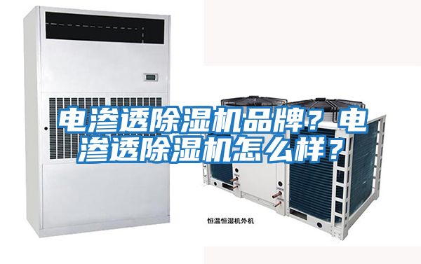 電滲透除濕機(jī)品牌?電滲透除濕機(jī)怎么樣?