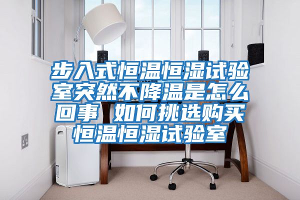 步入式恒溫恒濕試驗(yàn)室突然不降溫是怎么回事 如何挑選購(gòu)買恒溫恒濕試驗(yàn)室