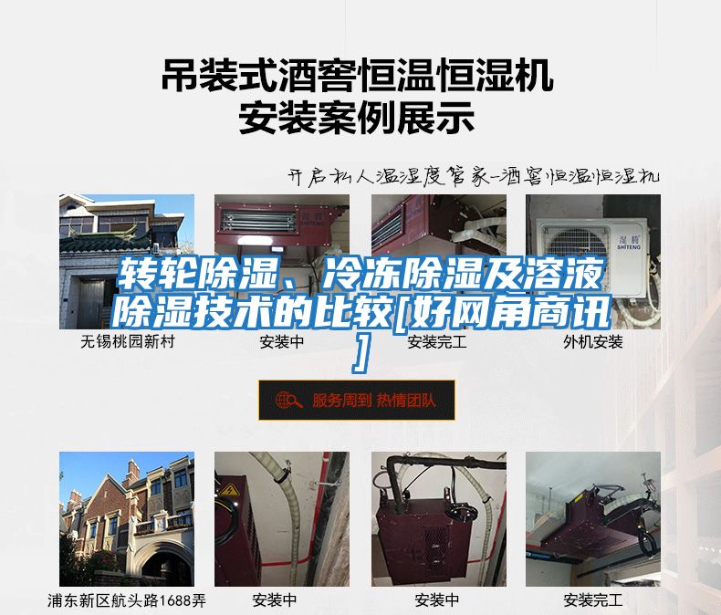 轉輪除濕、冷凍除濕及溶液除濕技術的比較[好網角商訊]