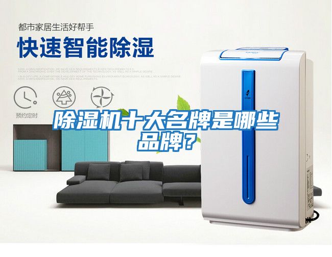 除濕機十大名牌是哪些品牌？