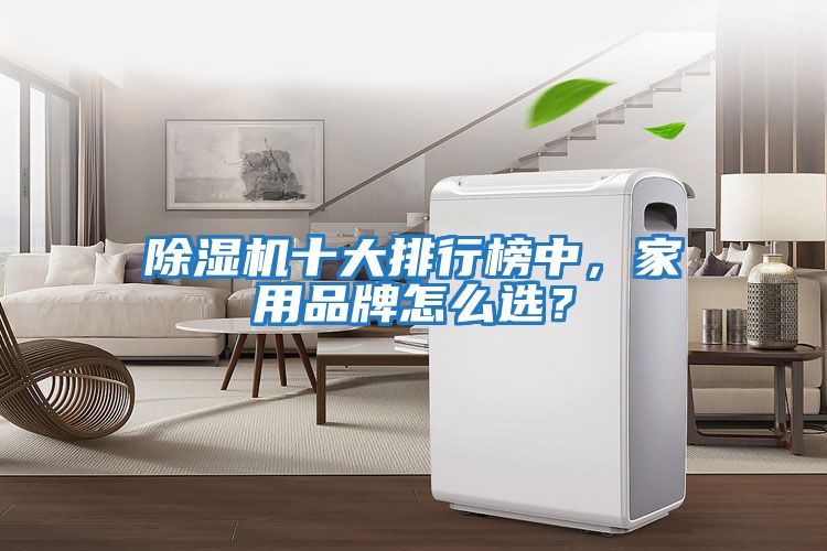 除濕機十大排行榜中,家用品牌怎么選?