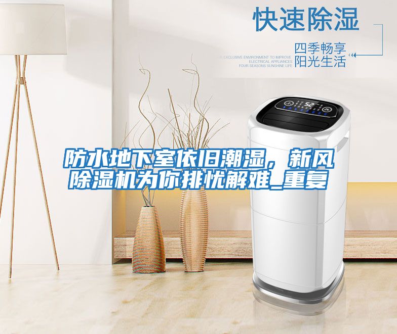 防水地下室依舊潮濕,新風(fēng)除濕機(jī)為你排憂解難_重復(fù)