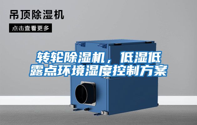 轉輪除濕機,低濕低露點環境濕度控制方案