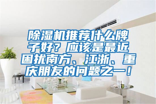 除濕機(jī)推薦什么牌子好？應(yīng)該是最近困擾南方、江浙、重慶朋友的問題之一！